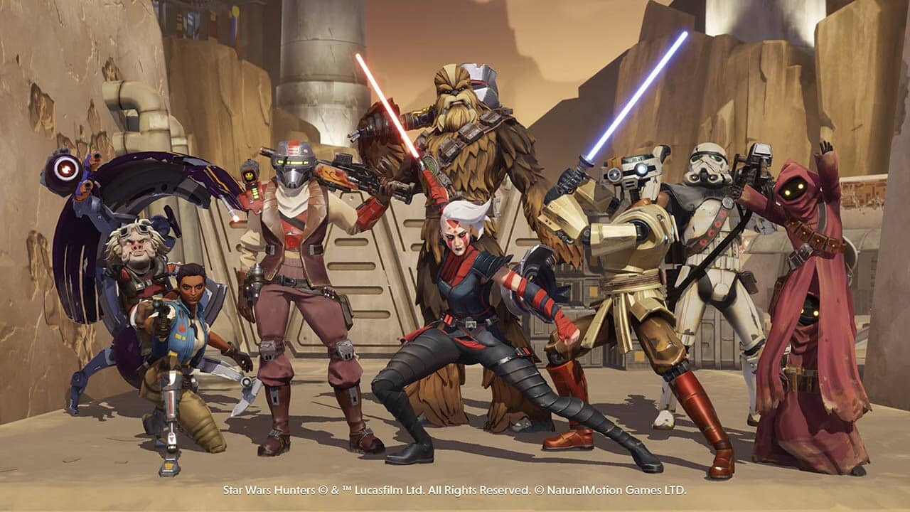 Star Wars Hunter Characters