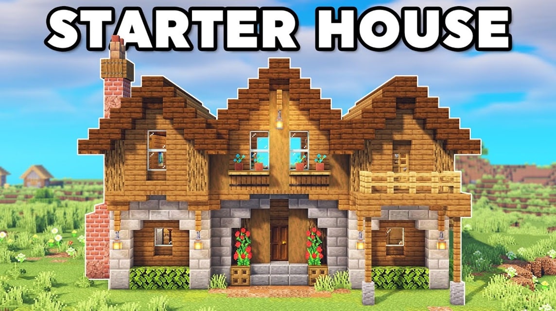 simple minecraft house