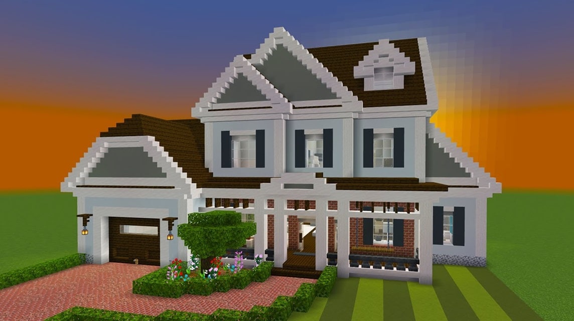 simple minecraft house