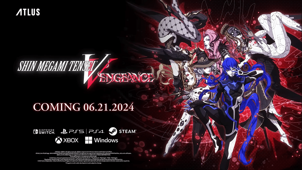 Shin Megami Tensei 5: Vengeance Released June 2024