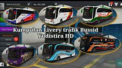 2024년에 가장 완벽한 BUSSID Yudistira HD Livery를 다운로드하세요.