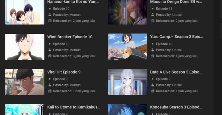 Samehadaku Replacement Recommendations for Anime Streaming