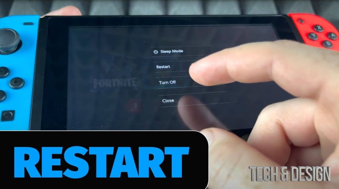 How to Restart Nintendo Switch