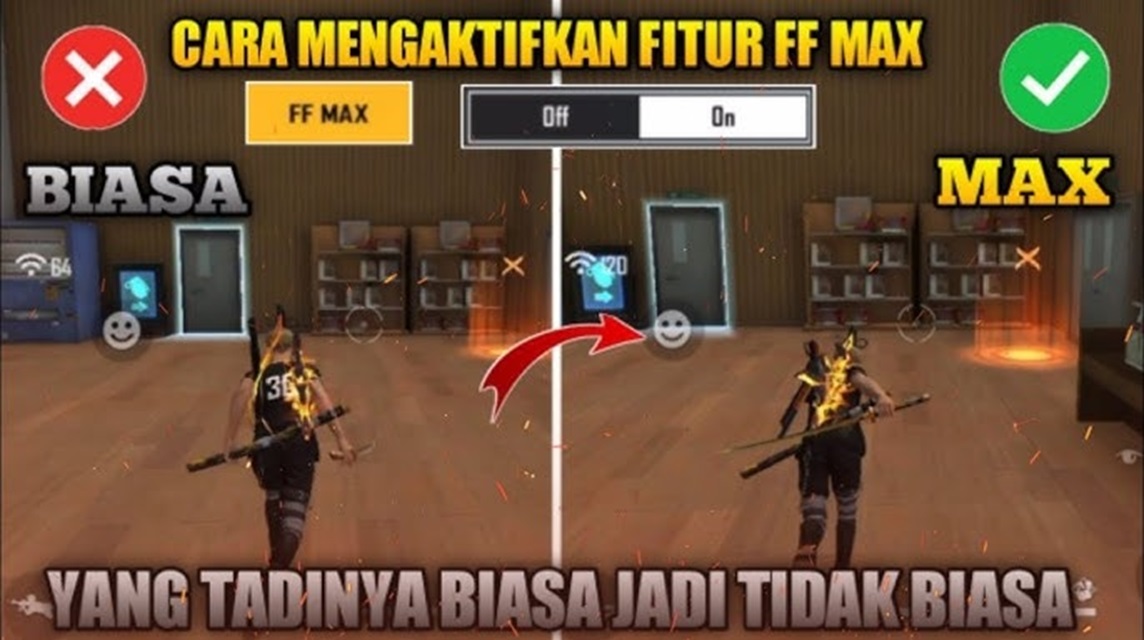 FF Max dan FF Biasa