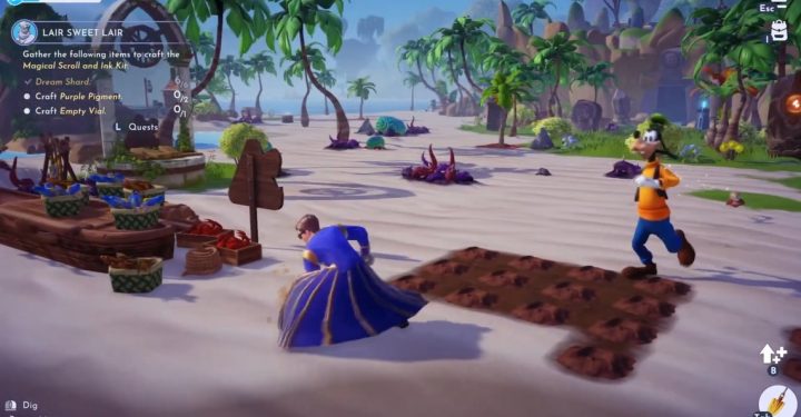 How to Get Sand at Disney Dreamlight Valley