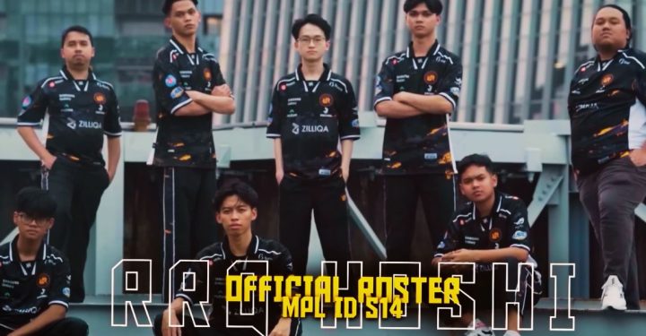 RRQ Hoshi Roster in MPL ID Season 14, Lots of New Faces!