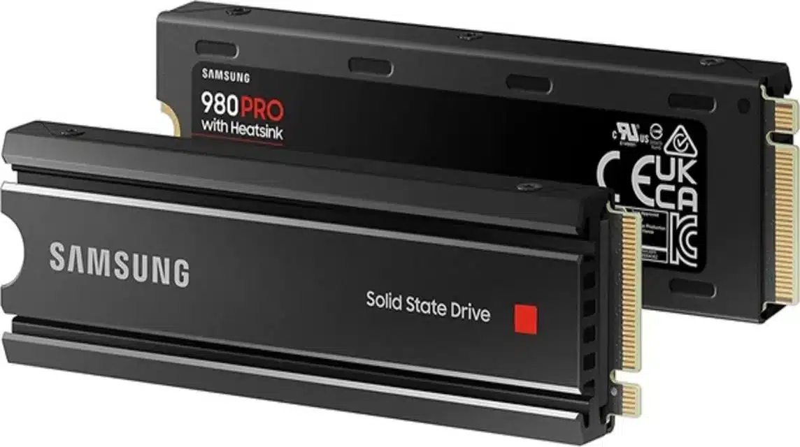 Samsung 980 Pro SSD Heatsink 