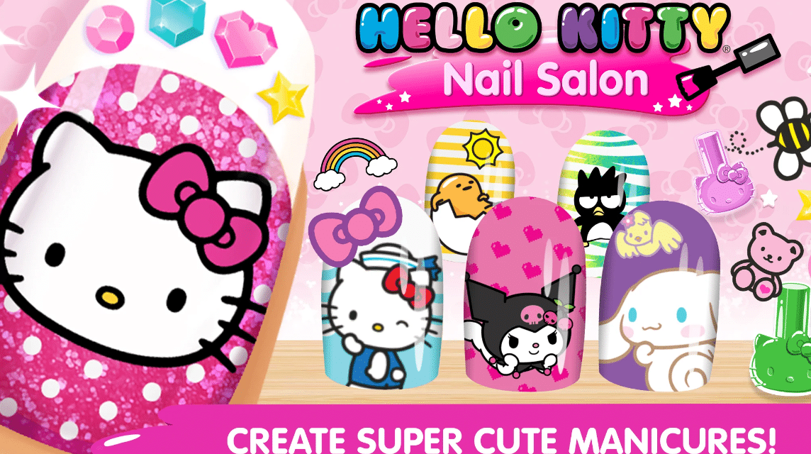 Hello Kitty Nail Salon