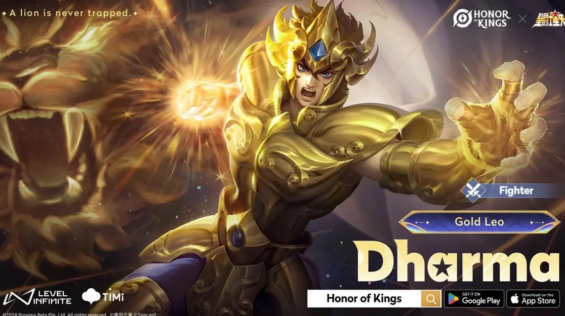 Dharma - Skin Gold Leo