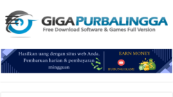 Get to know Gigapurbalingga, a pirated software download site!