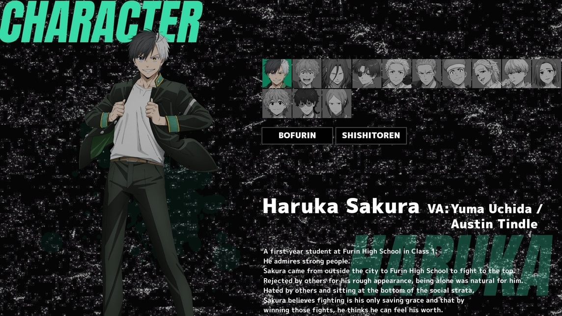 Main protagonist: Hakura Sakura