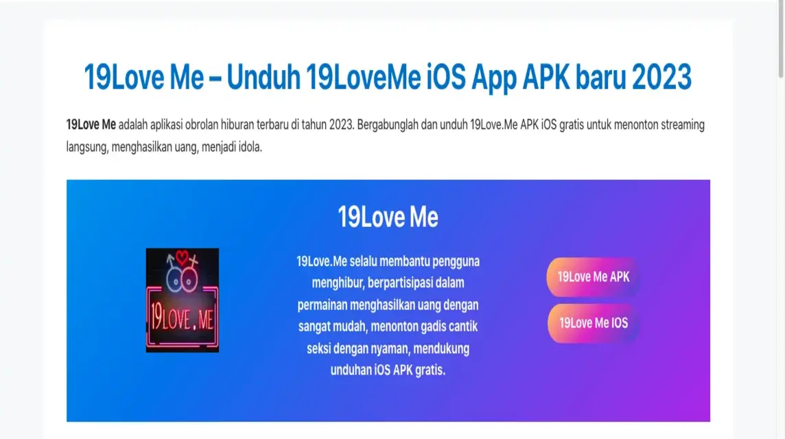 인도네시아 바 라이브 APK