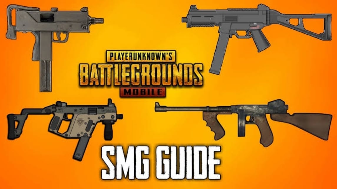 PUBG SMG 武器