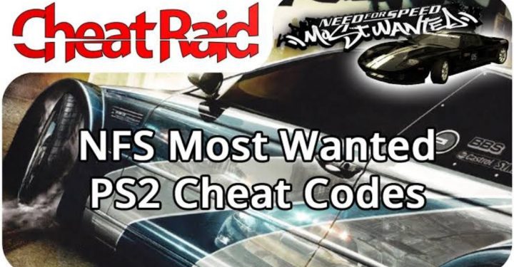 Collection of the Latest NFS Most Wanted PS2 Cheats