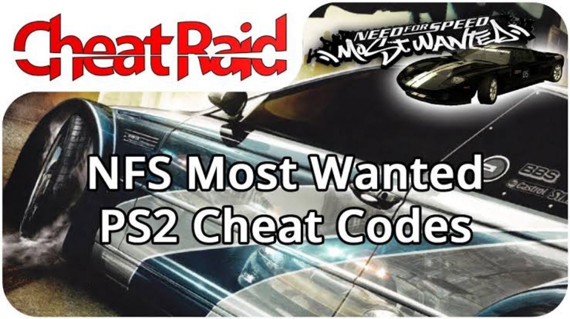 cheat nfs most wanted ps2