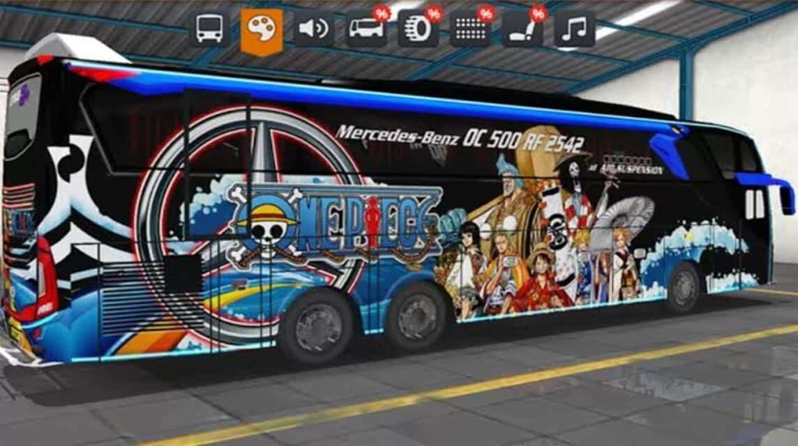 Anime-Bussid-Lackierung (2)