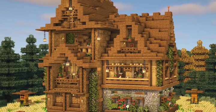 シンプルだが優れた Minecraft の家のデザイン アイデア 5 つ!