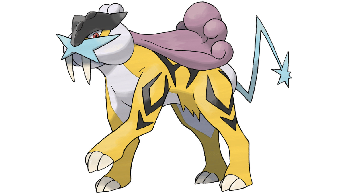 Pokemon listrik terbaik Raikou