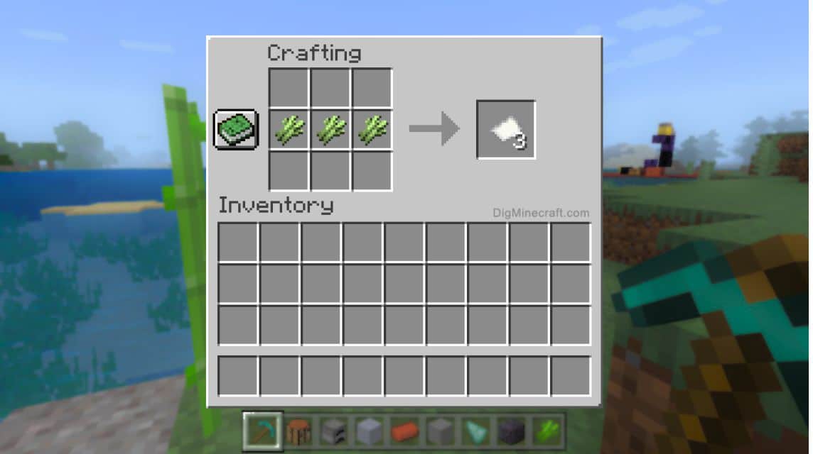 Cara Membuat Kertas di Minecraft