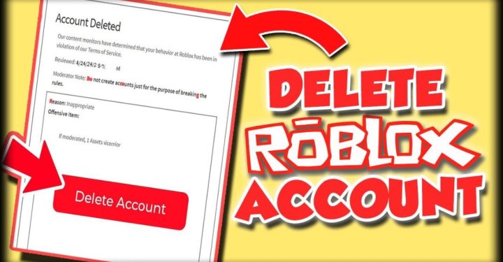 How to Delete Roblox Account Easily