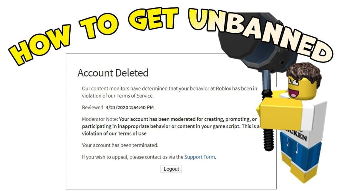 How to Fix Roblox Ban