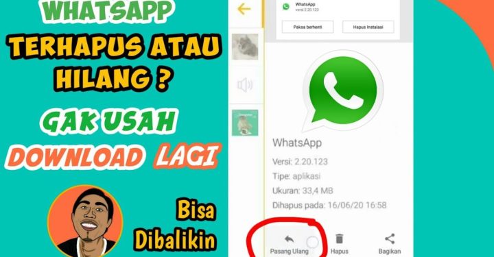 Cara Mengembalikan Whatsapp yang Terhapus di Android