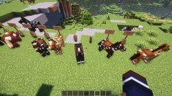 Wie man in Minecraft Pferde züchtet