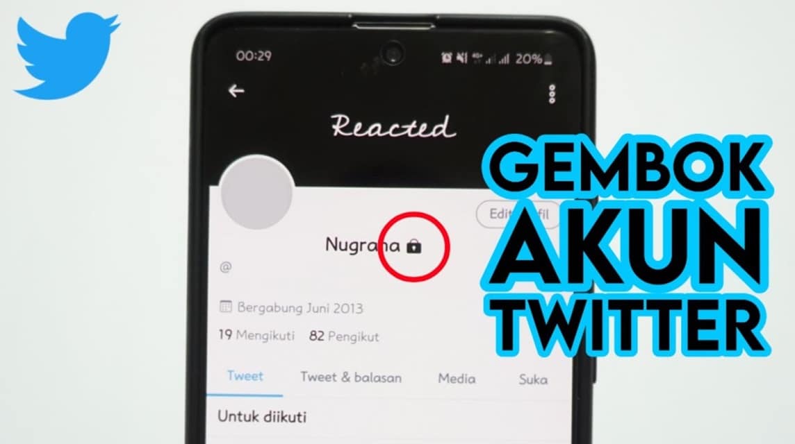 Cara Mengunci Akun Twitter