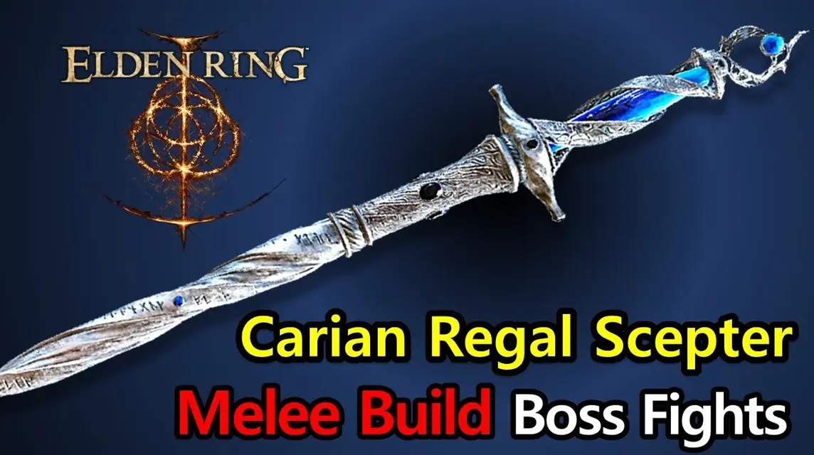 Tongkat Elden Ring Carian Regal Scepter