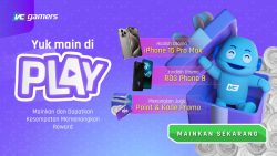 VCGamers Rilis Fitur PLAY, Yuk Main dan Dapatkan iPhone 15 Pro Max!