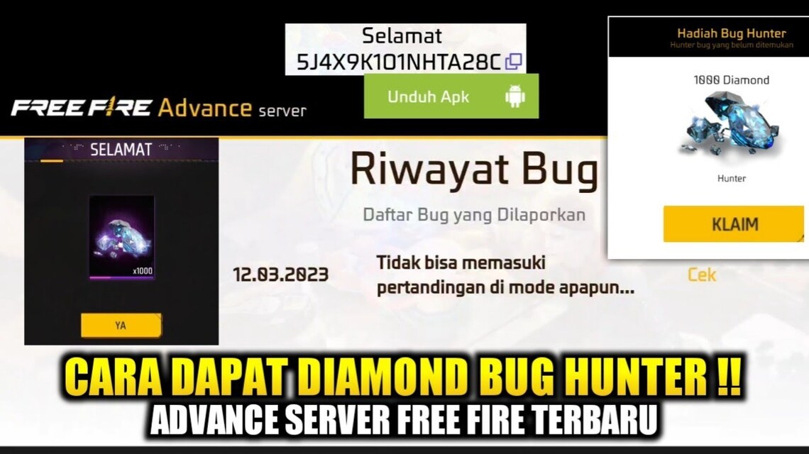 Free FF Diamonds - bug