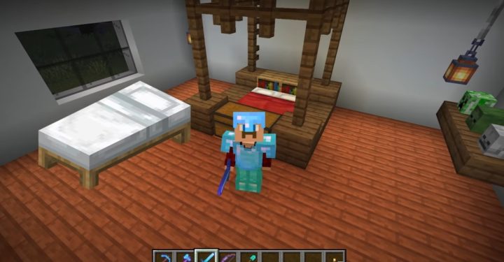 How to Make and Use a Bed in Minecraft