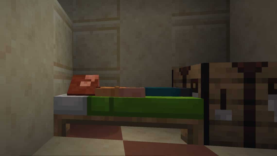 How to make a bed in Minecraft