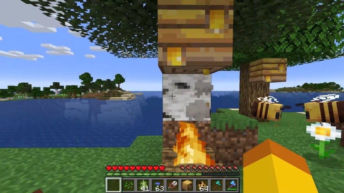 Cara Mendapatkan Sarang Madu di Minecraft