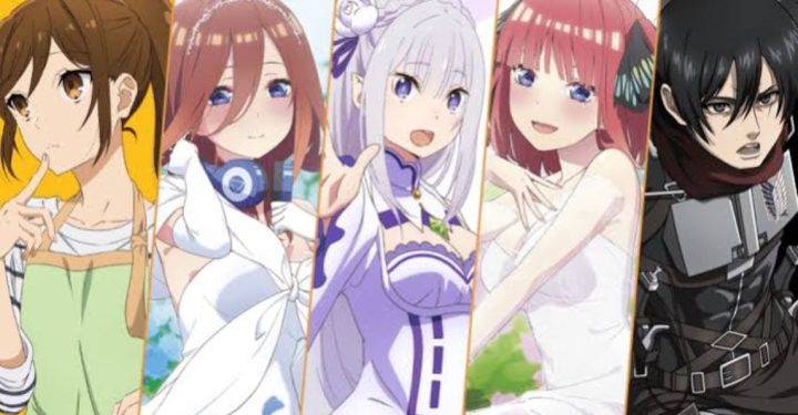 6 Karakter Anime Paling Cantik dan Mempesona 