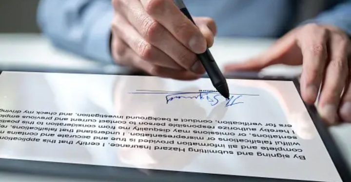 How to Create a Digital Signature Without an Application