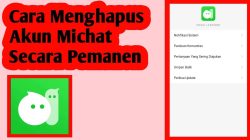 Cara Mudah Menghapus Akun MiChat Selamanya