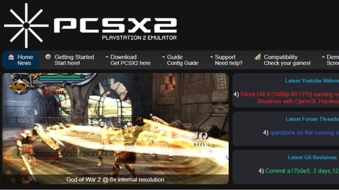 PCSX2。出典: ユーザースタイル