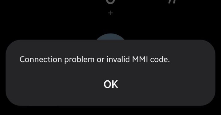 So lösen Sie Verbindungsprobleme oder ungültige MMI-Codes