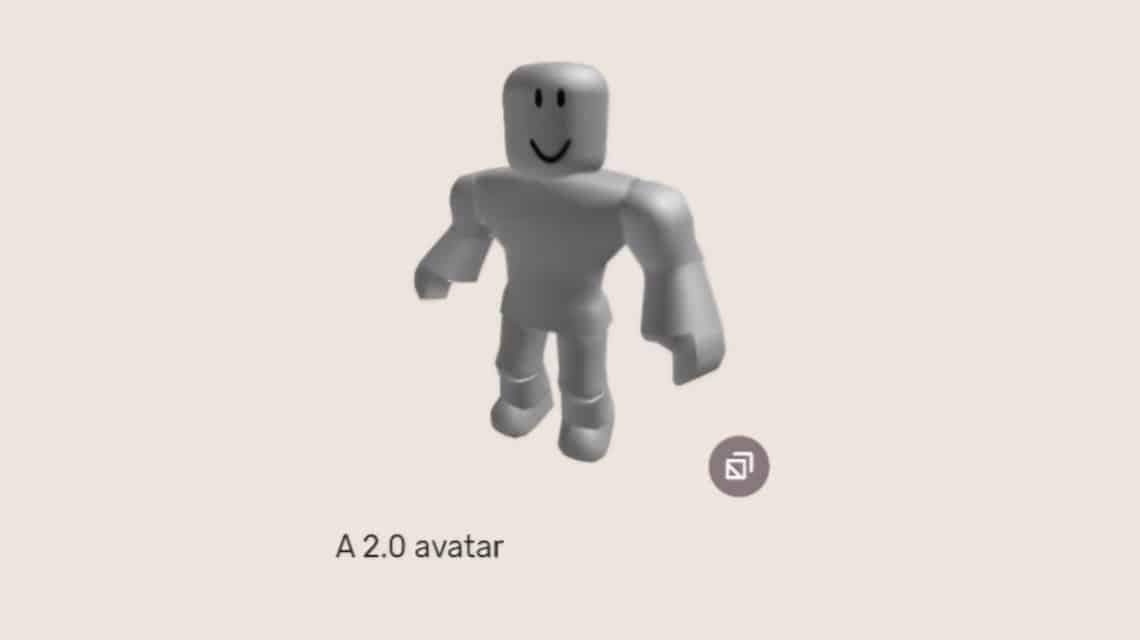 クラシックな Roblox アバター