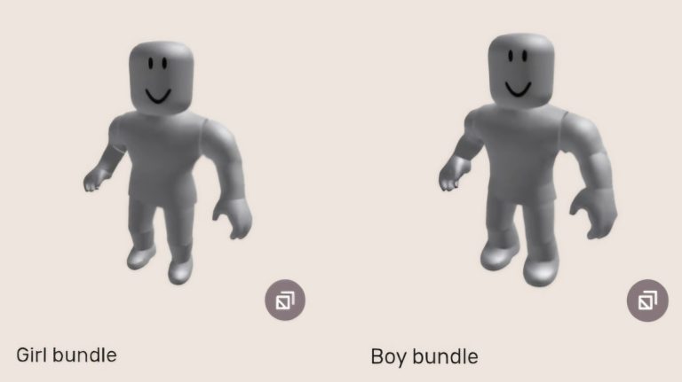 Roblox's Classic and Modern Avatar History