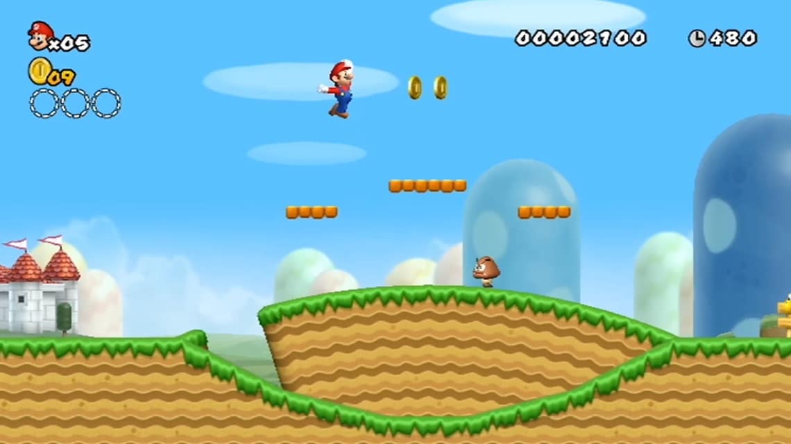 Game Wii - New Super Mario Bros. Wii