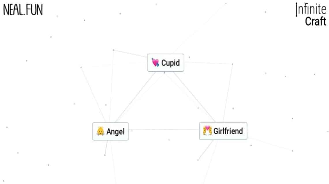 Cara membuat Girlfriend di Infinite Craft - Cupid