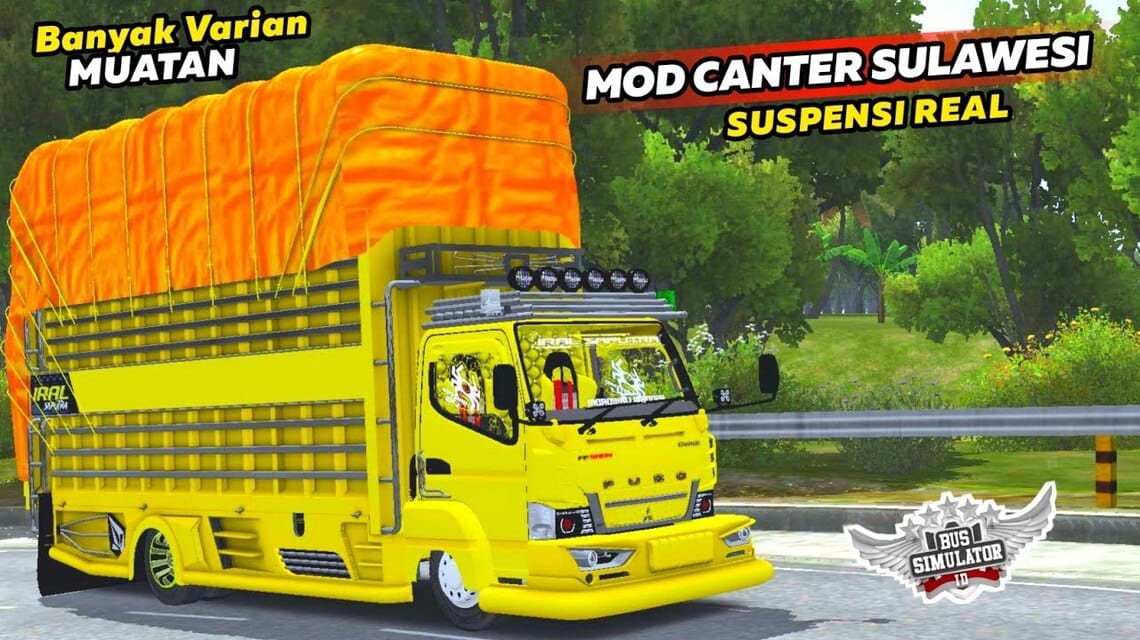 BUSSID Truck Sulawesi Mod