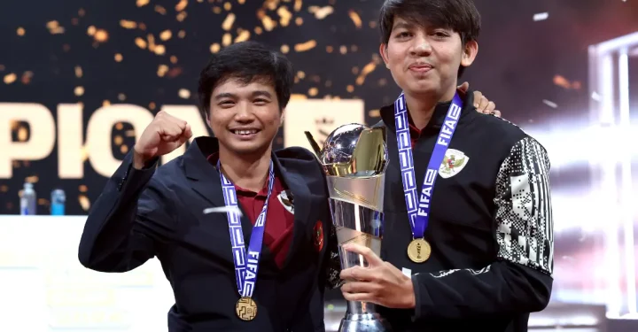 Bikin Bangga, Tim Indonesia Juara FIFAe World Cup 2024