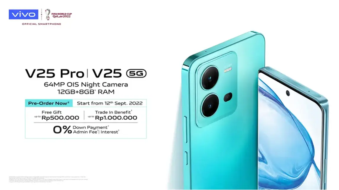 Vivo V25 5G HP Vivo RAM 12 GB