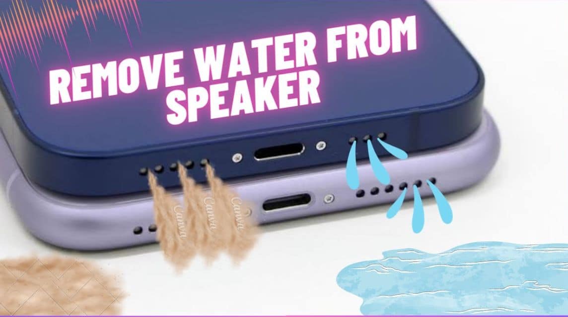 repairing water infiltrated cellphone speakers