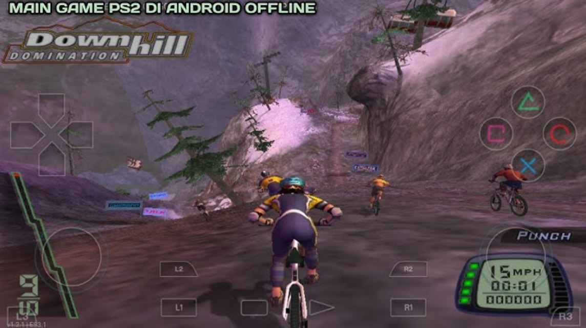 Downhill PPSSPP