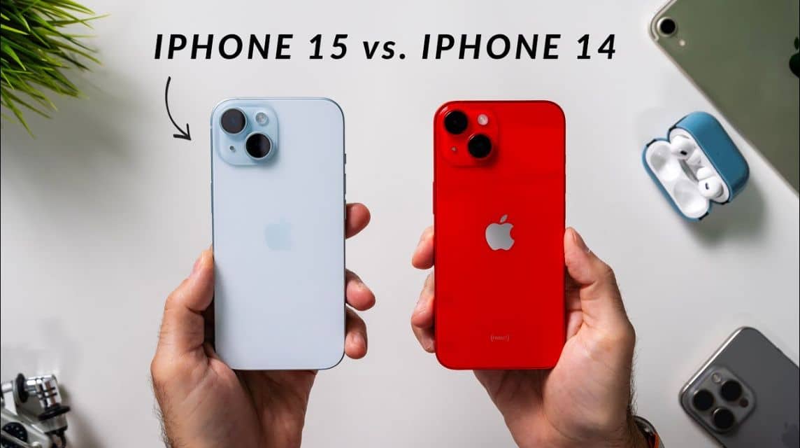 Difference between iPhone 14 and 15 (2)