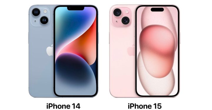 Unterschiede zwischen iPhone 14 und iPhone 15